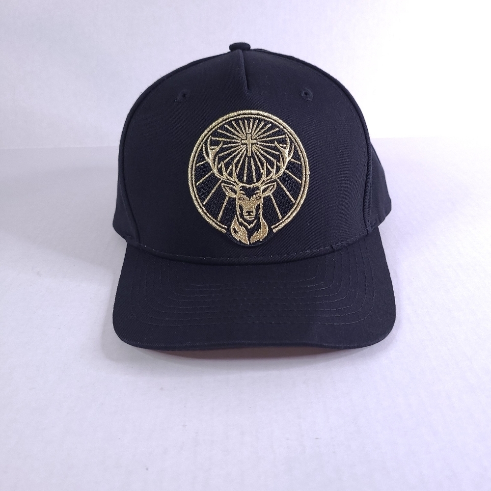 Jagermeister Embroidered Logo Adjustable Snapback Hat